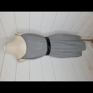 Old Navy large black & white printed lightweight mini dress